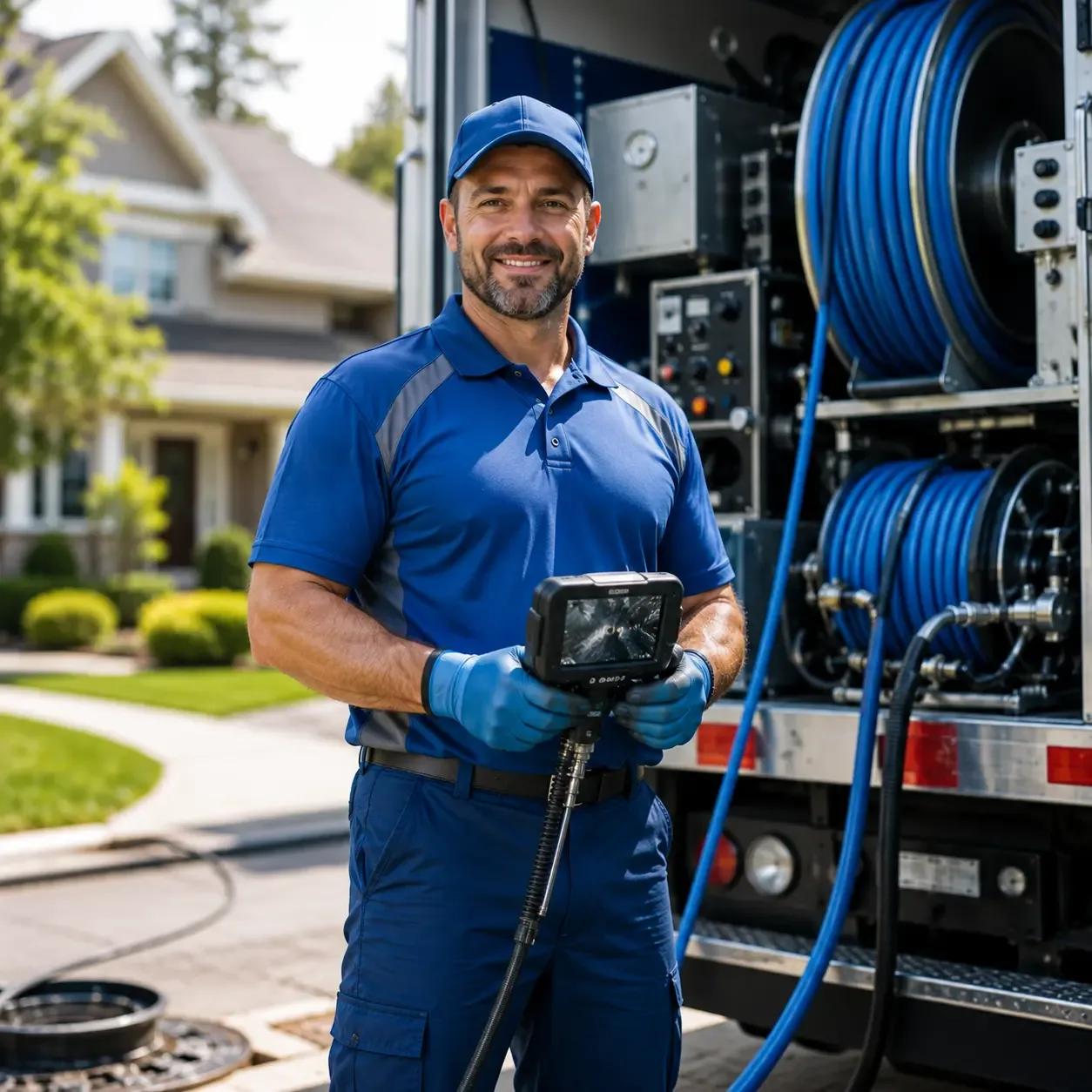 Local outdoor drain cleaning specialists in Hills, MN